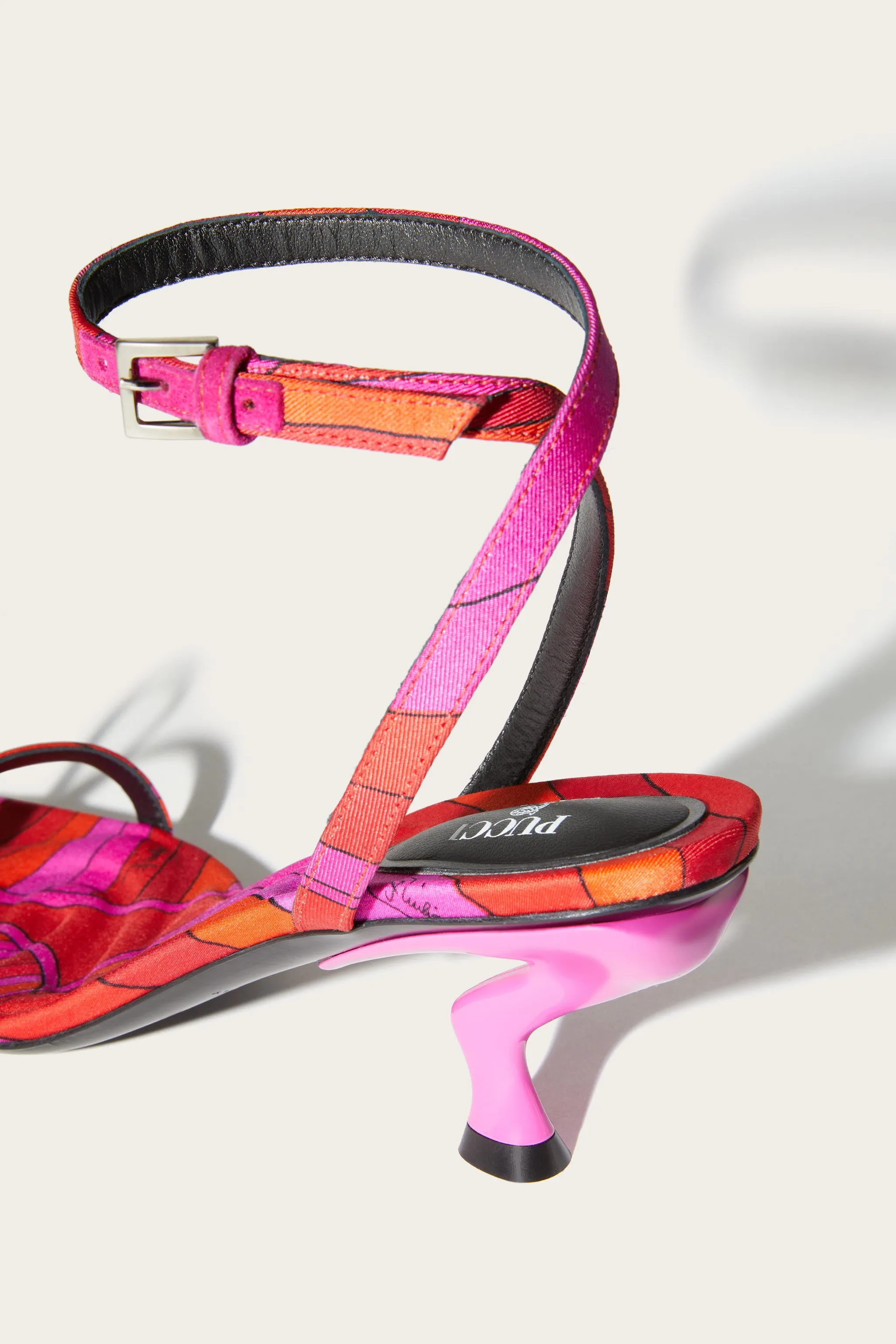 Iride-Print Sandals