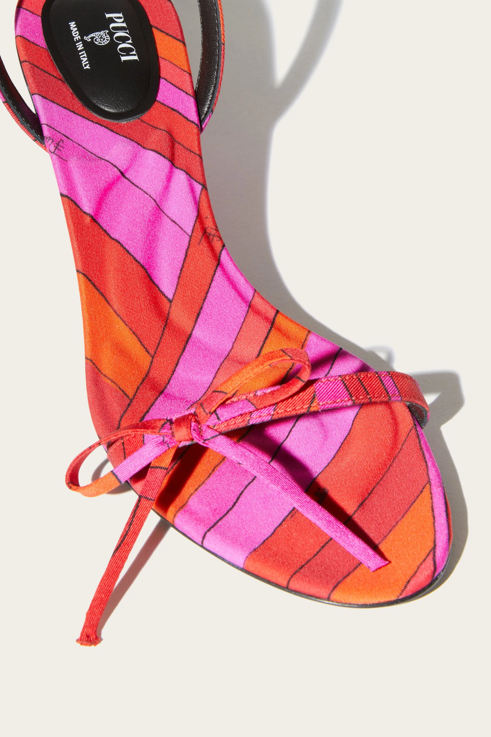 Iride-Print Sandals