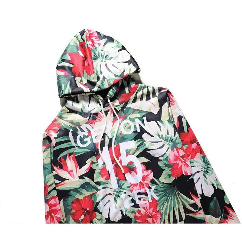 Jungle Flowers 15 Hoodie