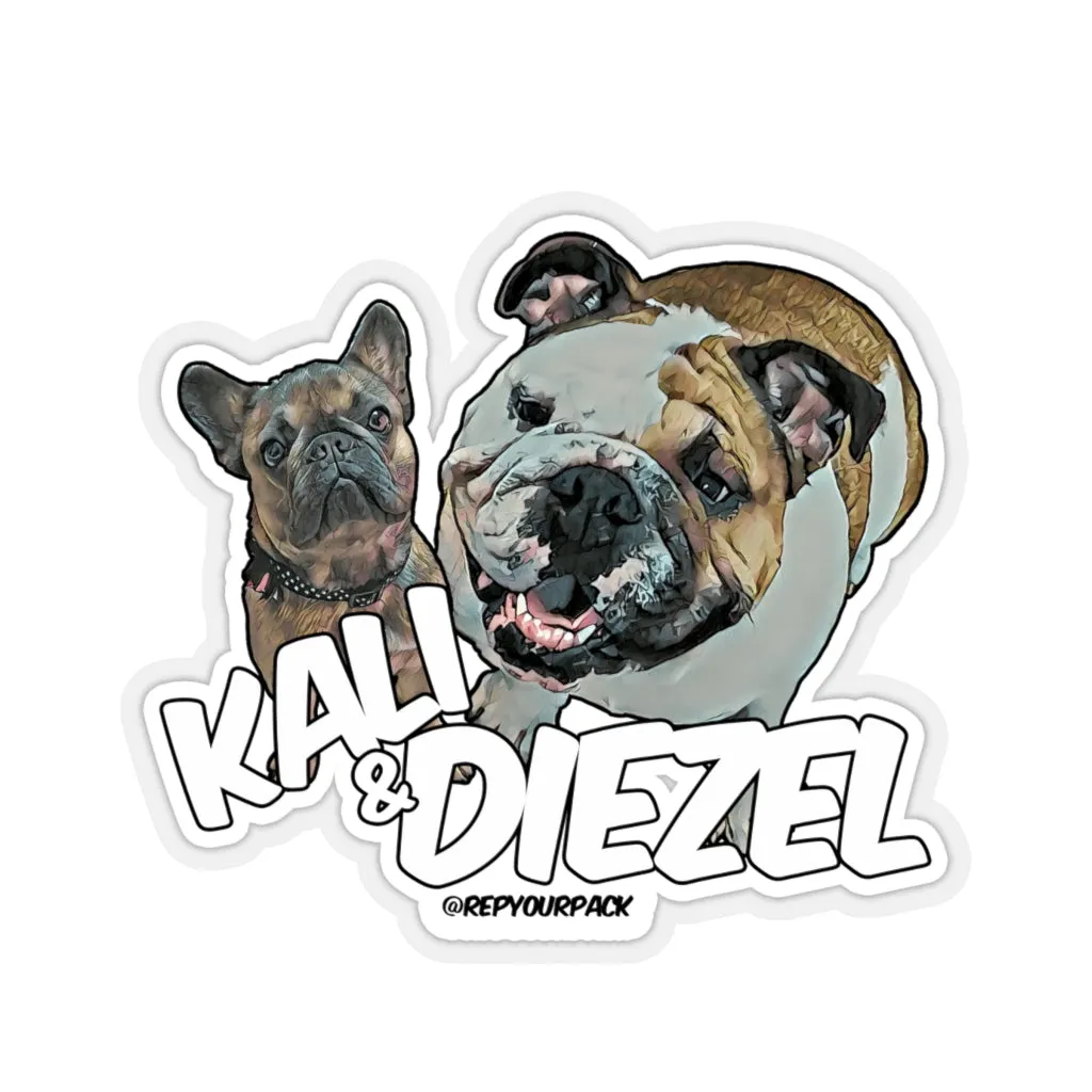 Kali & Diezel Stickers