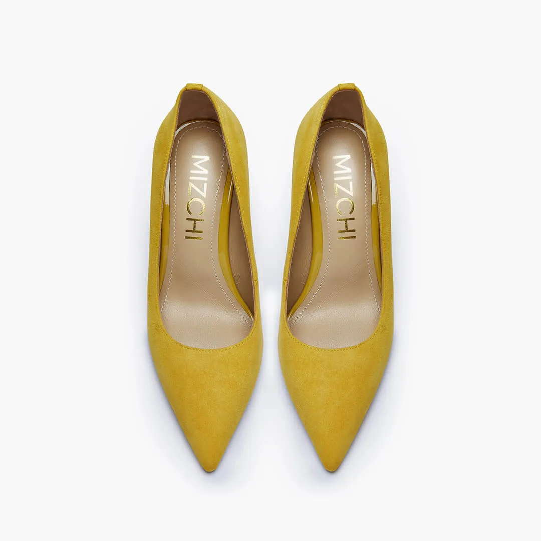 *Kayte - Mustard Suede Classic Pump