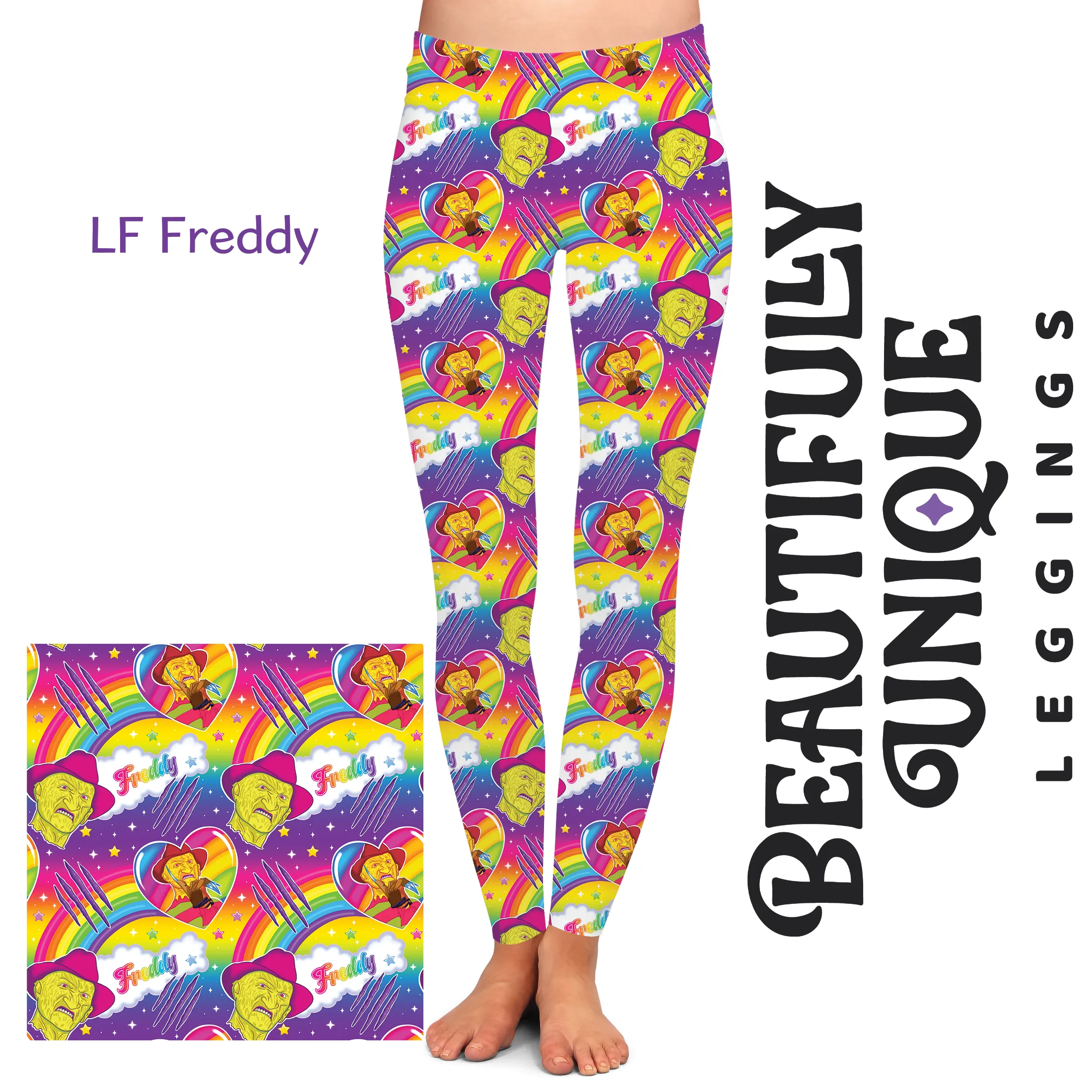 LF Freddy (Semi-Exclusive) - High-quality Handcrafted Vibrant Leggings