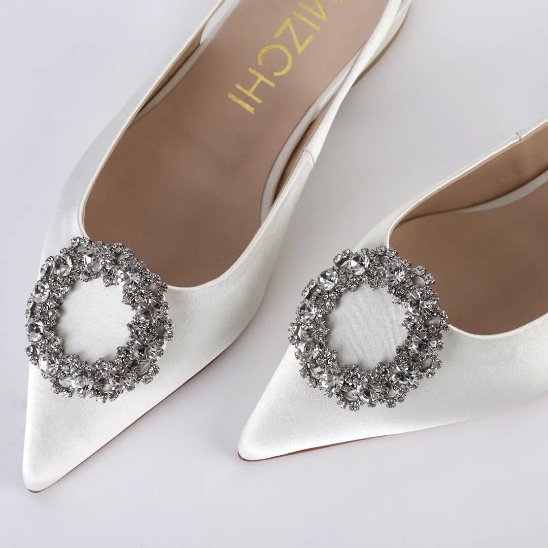 LOVE DUO - wedding heel - custom without broach option