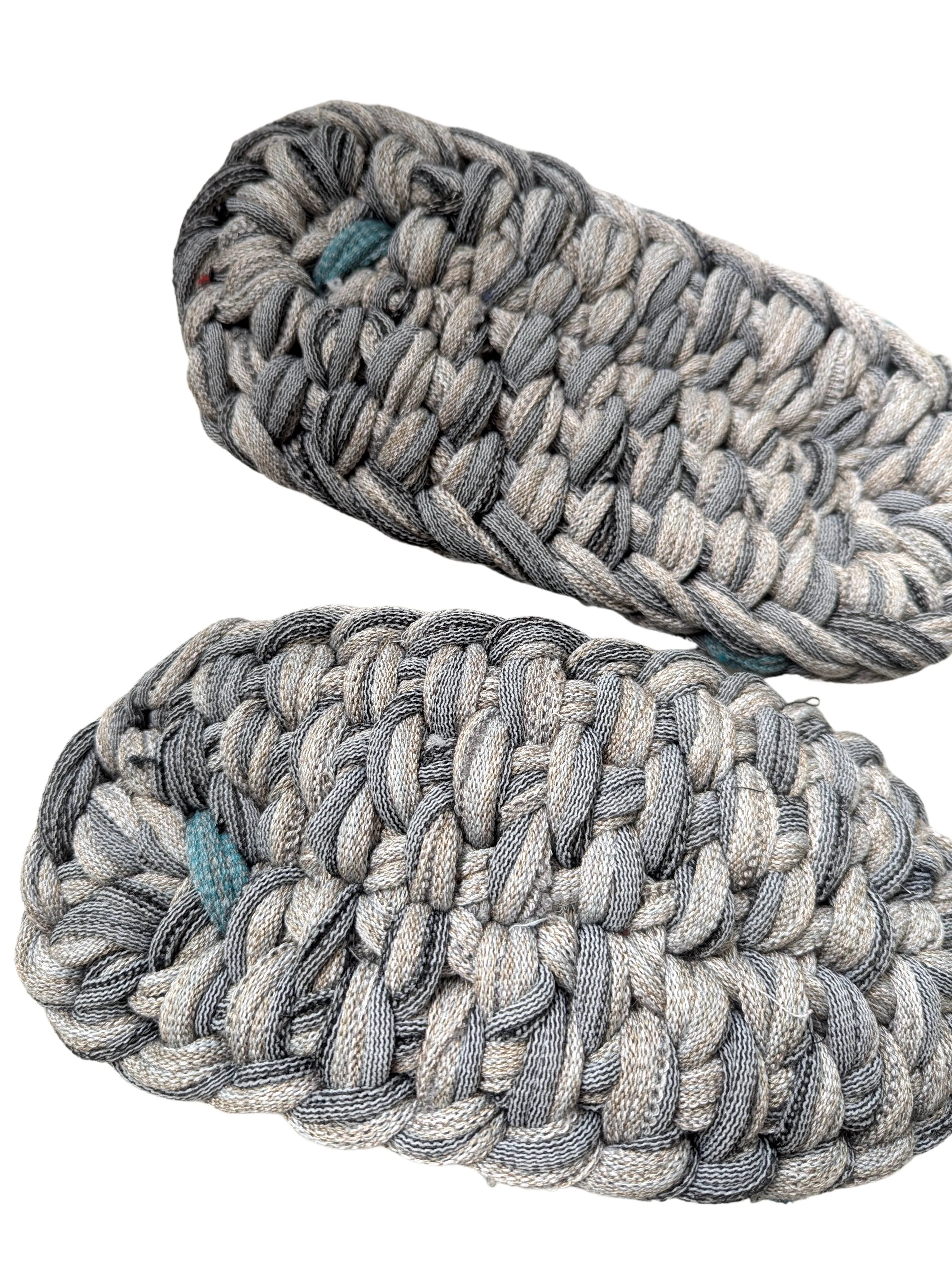 Medium | Knit Up-cycle ZOURI Slippers 2024SS [Medium]