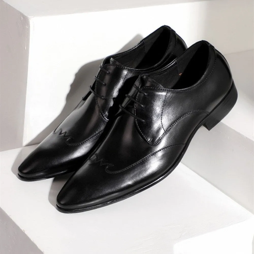 Men Business Lace Up Oxford Shoes