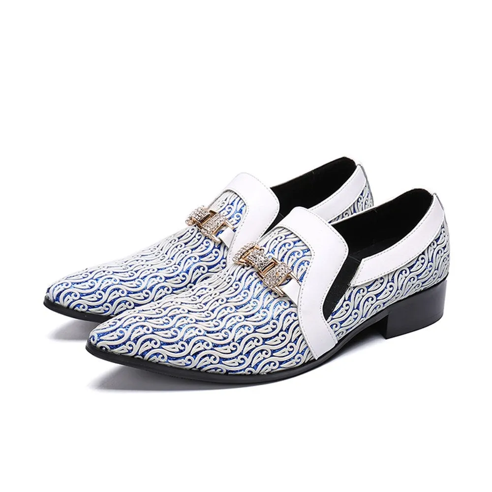 Men Pointed Decoration Loafer