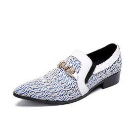 Men Pointed Decoration Loafer