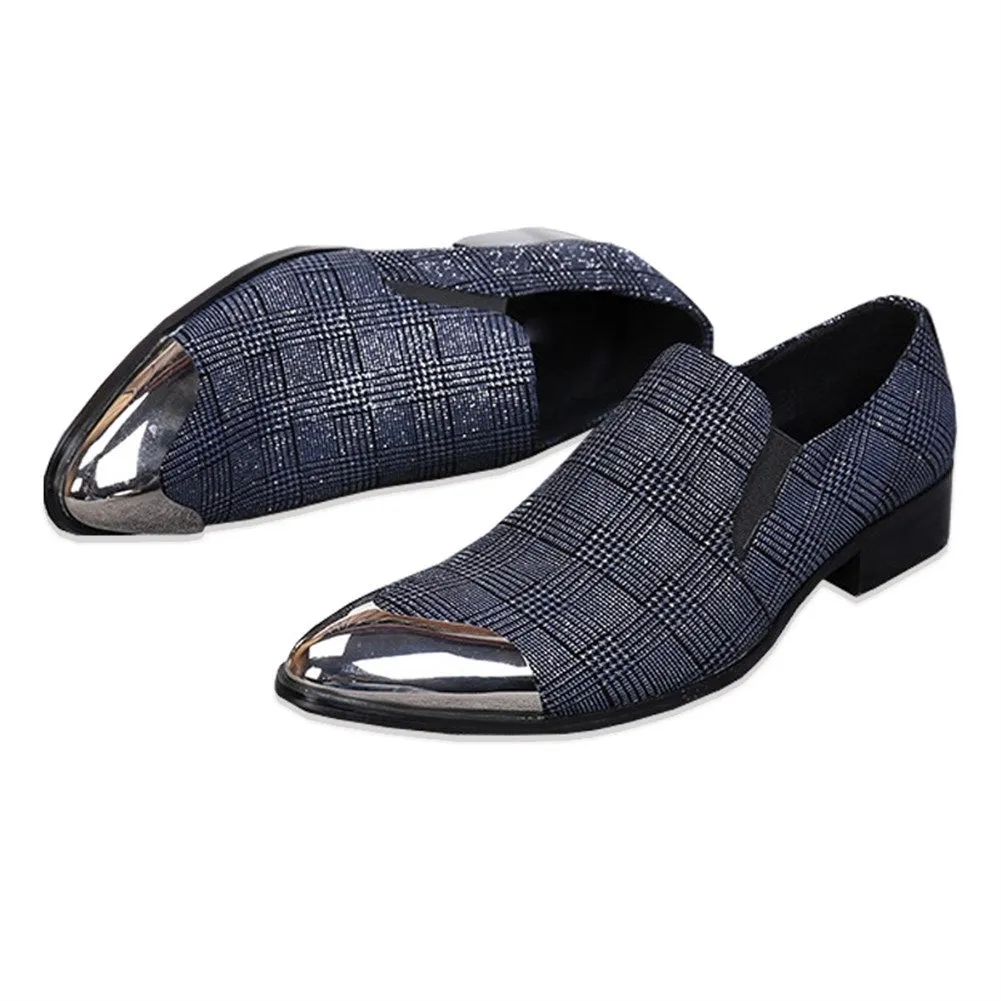 Men Steel Toe Casual Loafer