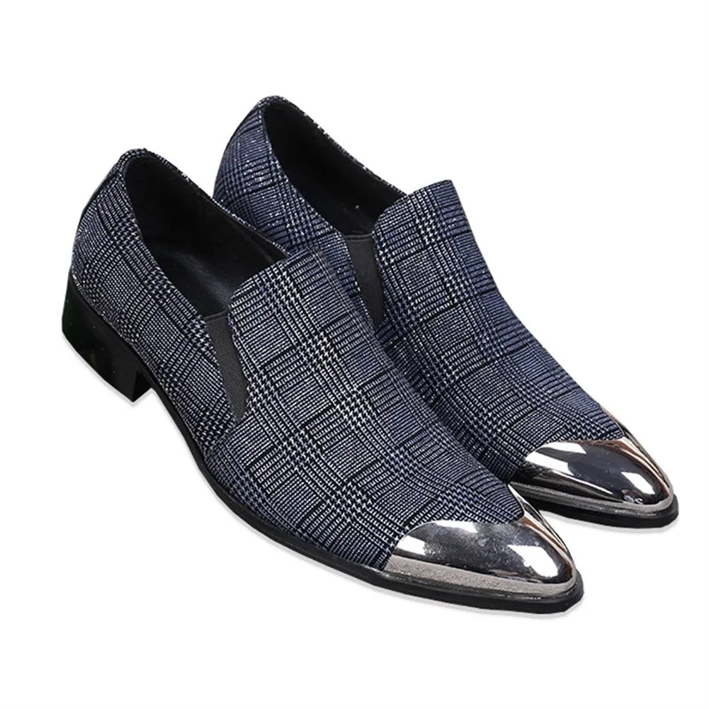 Men Steel Toe Casual Loafer