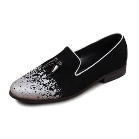 Men Steel Toe Tassel Casual Loafer