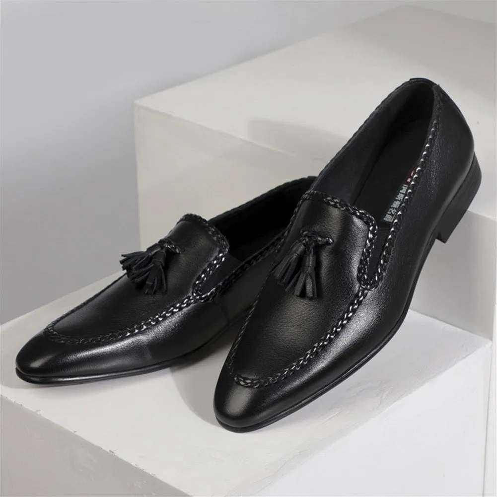 Men Tassel Decoration Loafer