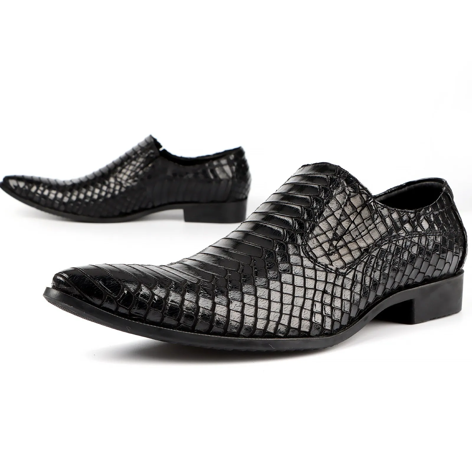 Mens Low Top Slip On Oxford