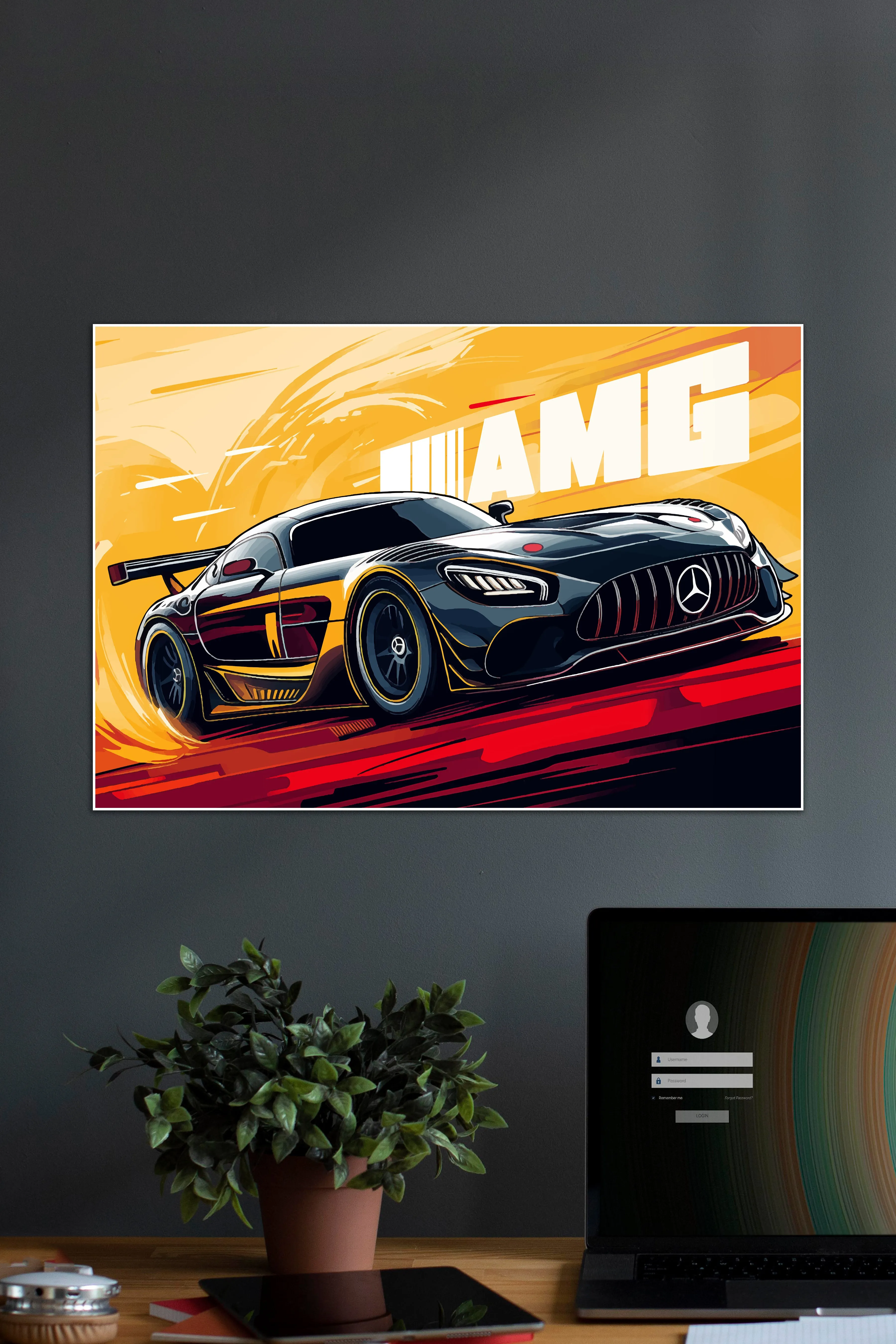 Mercedes AMG | VECTOR STYLE CARS #02 | CAR POSTERS