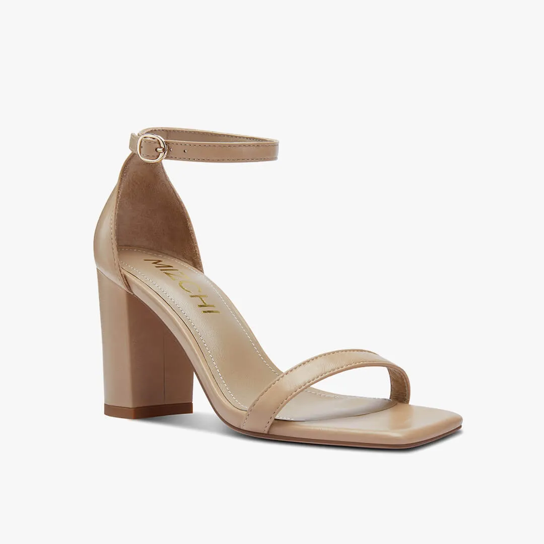 *MINNY - beige strappy sandal