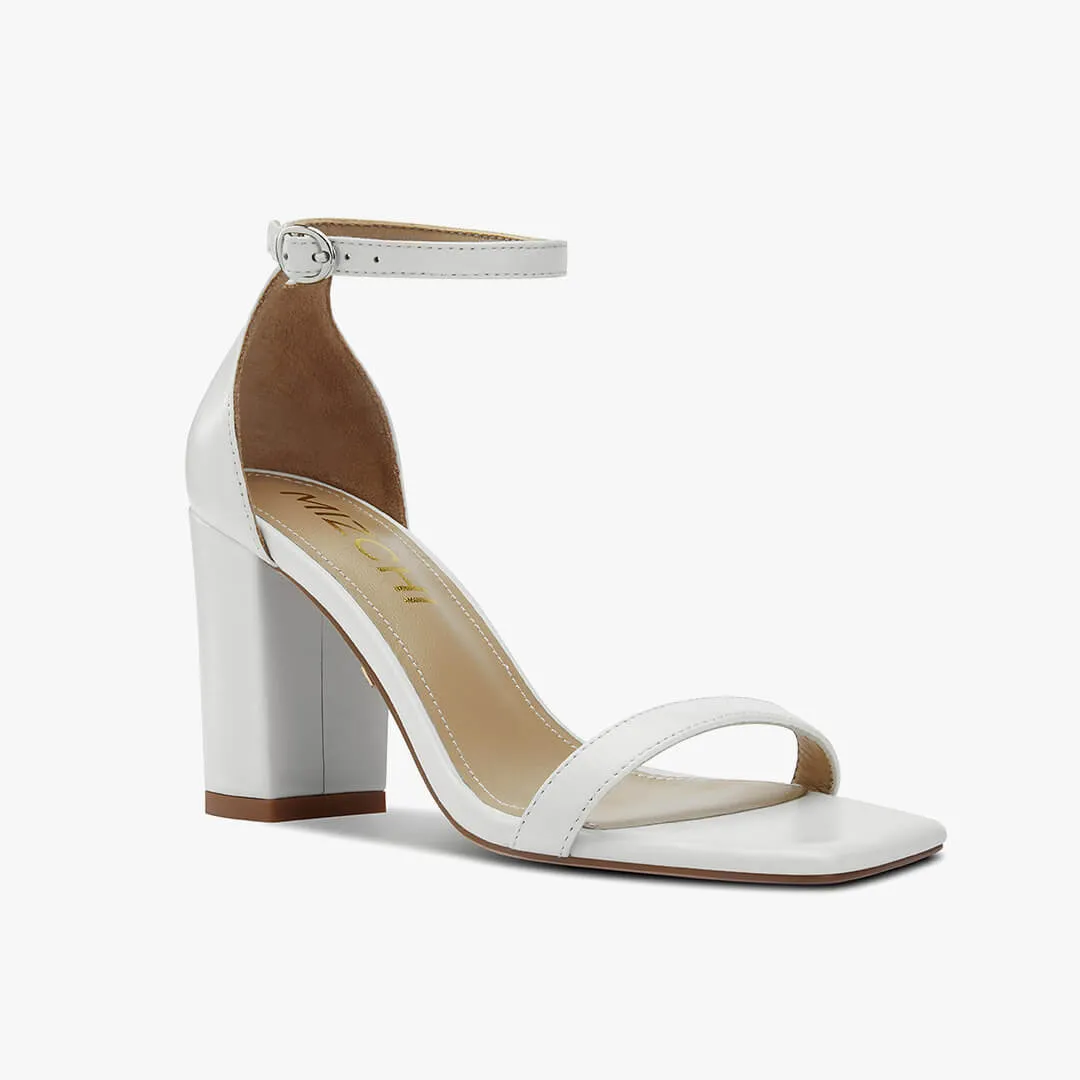 *MINNY - white strappy sandal