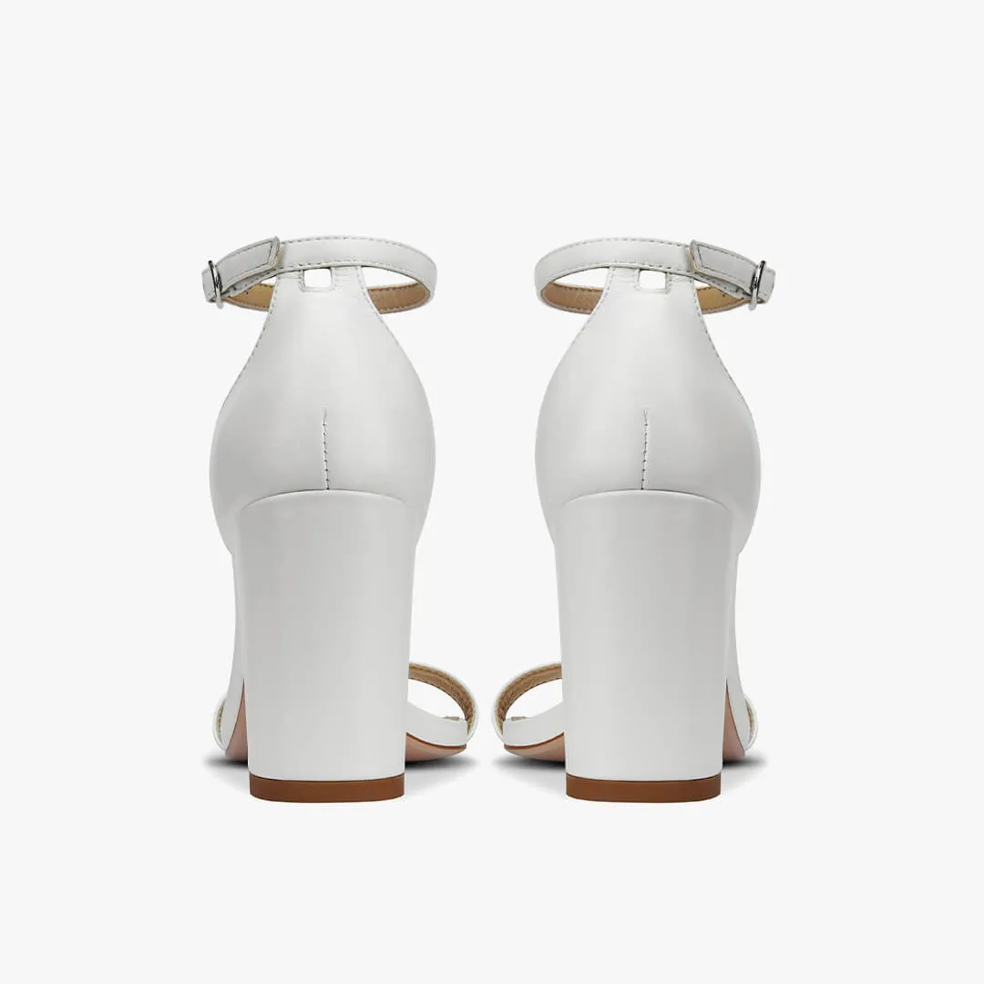 *MINNY - white strappy sandal