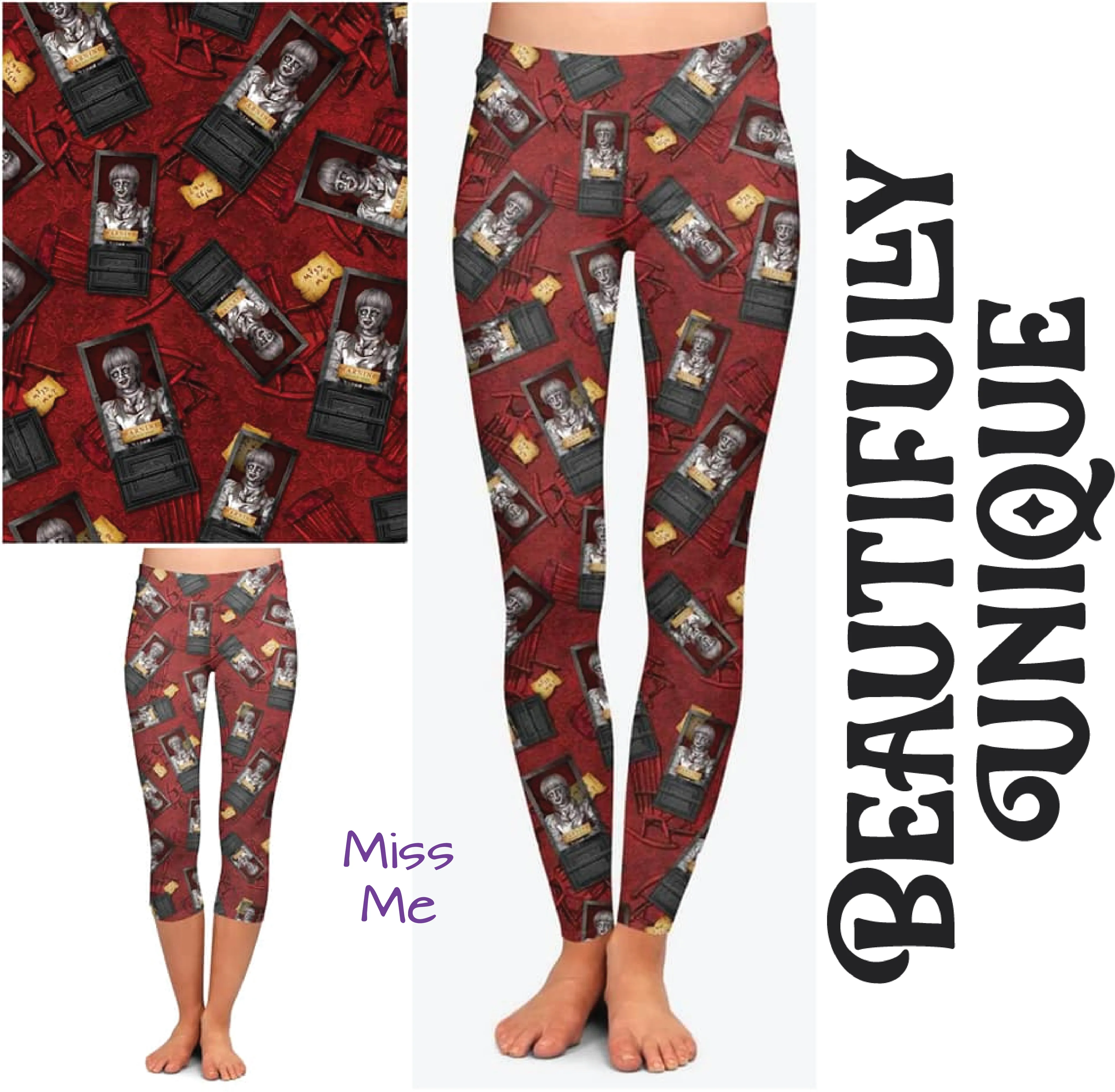 Miss Me - High-quality Handcrafted Vibrant Leggings