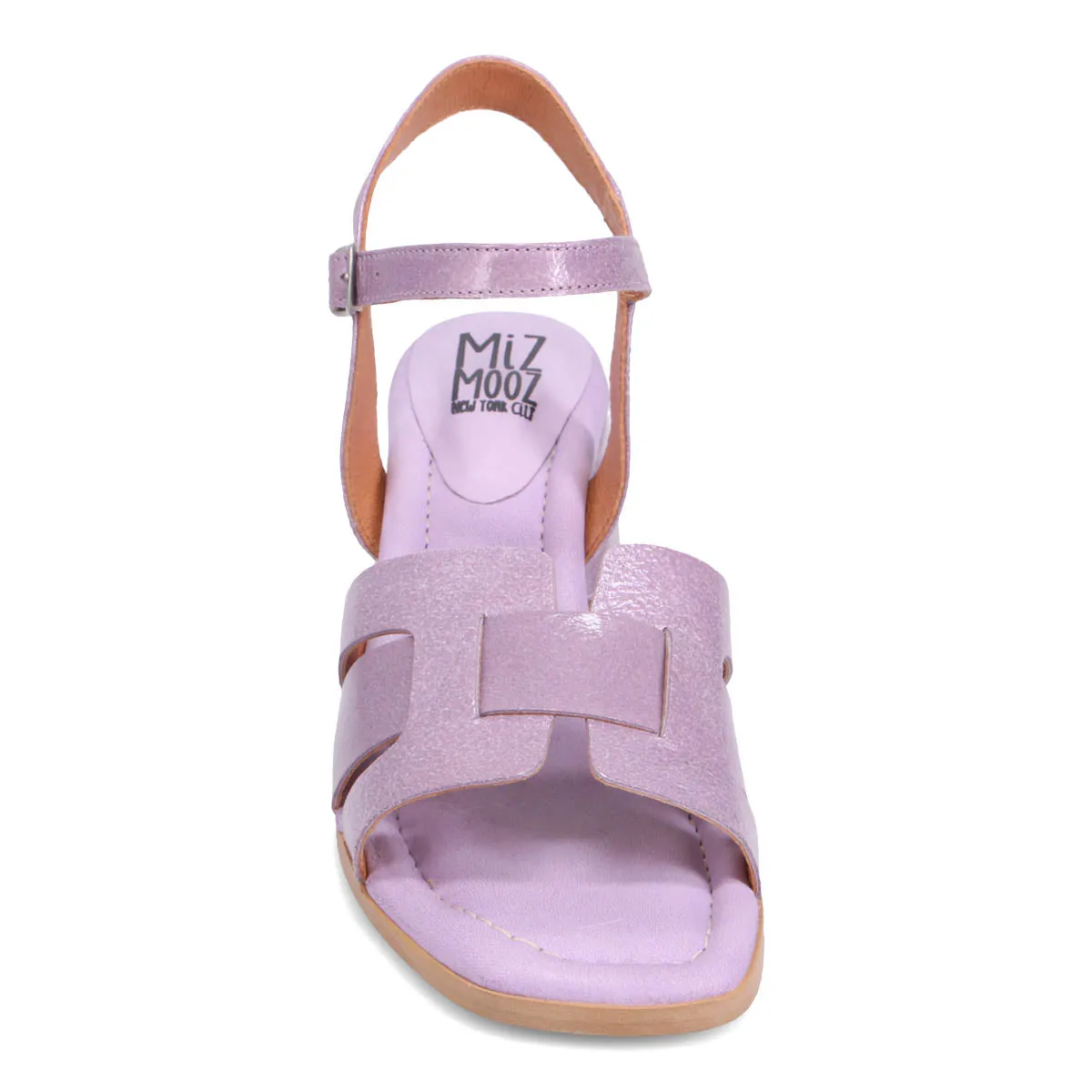 Oakley Patent Heeled Sandal