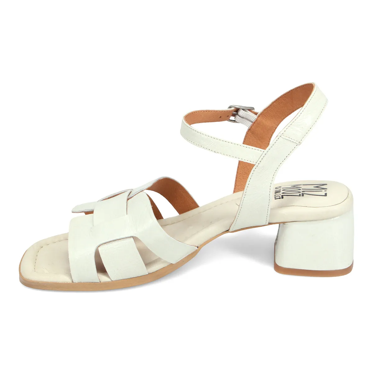 Oakley Patent Heeled Sandal