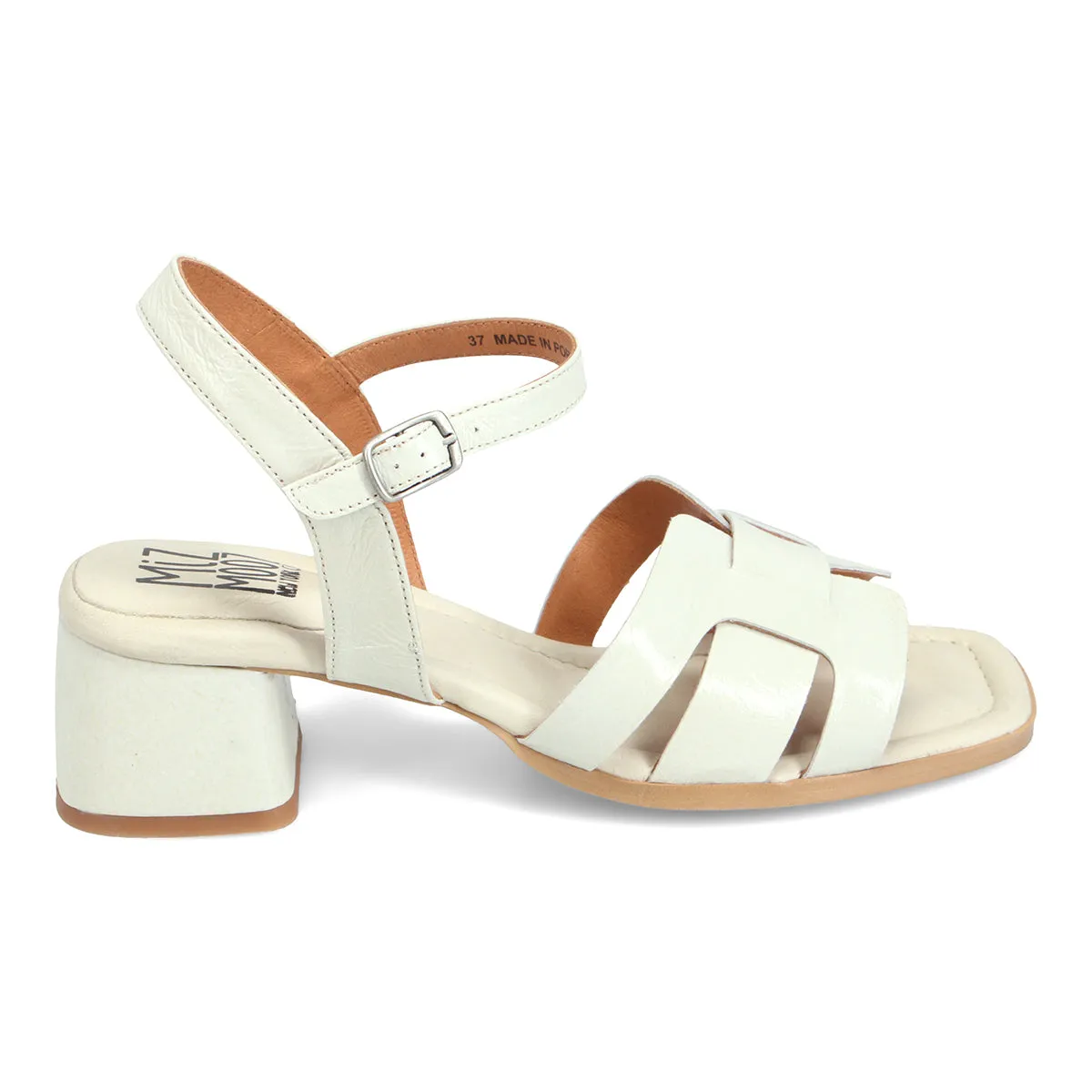 Oakley Patent Heeled Sandal