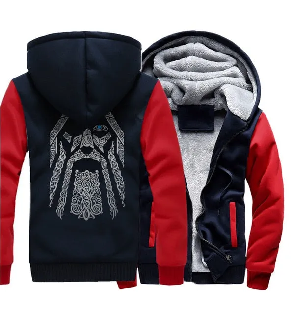 Oden Vikings Printed Hoodie