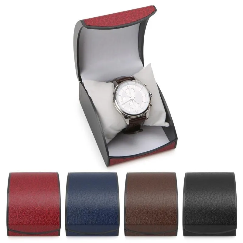 Paul Single Wristwatch Hard Leather Travel Case