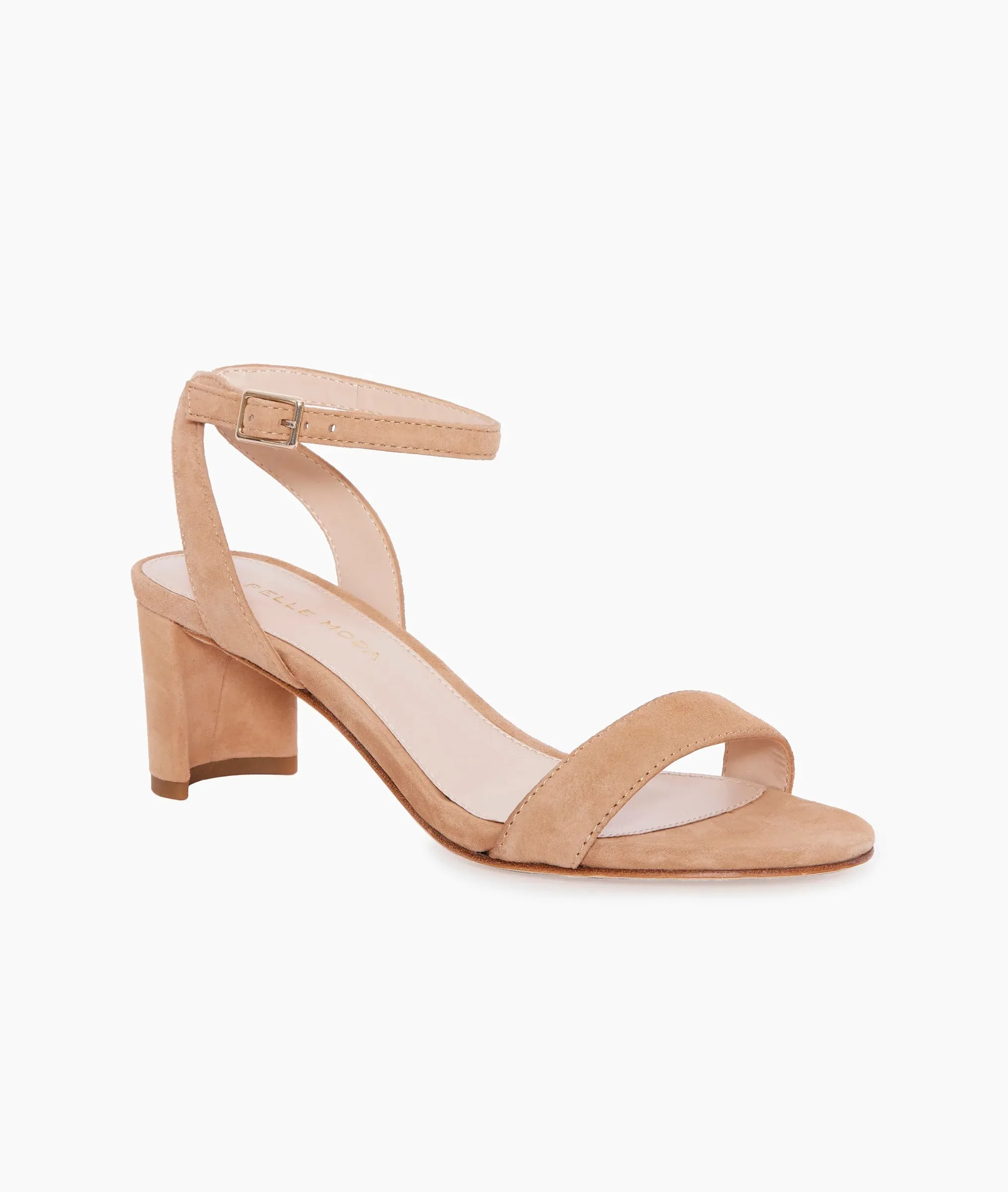 Pelle Moda Moira 2 Low Heel - Latte Suede