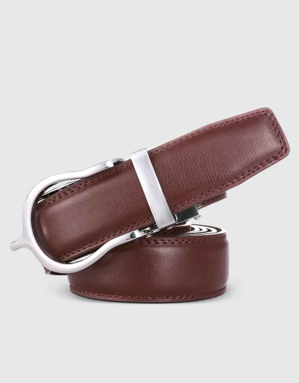 Pointed Buckle Leather Linxx Rachet Belt