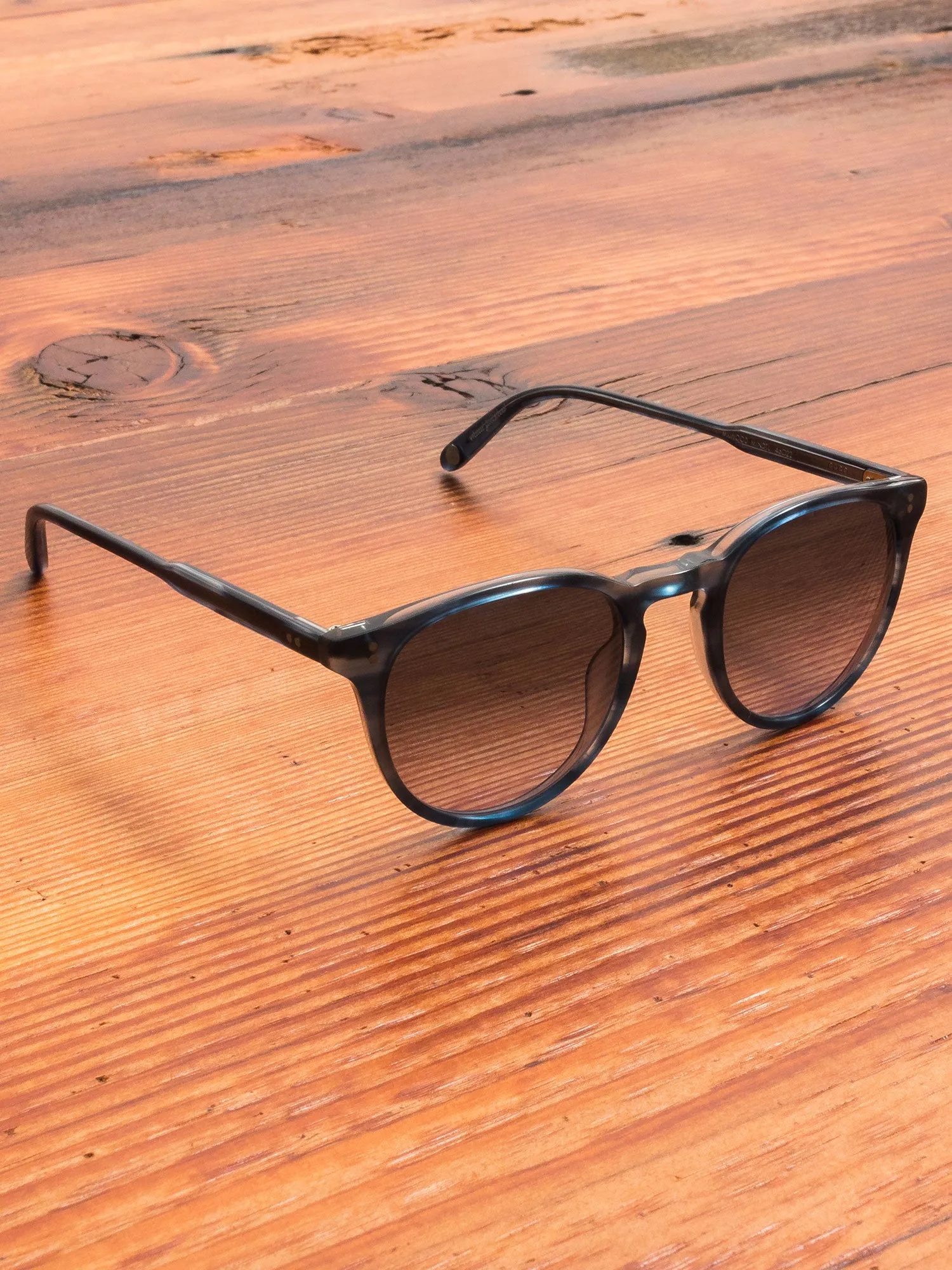 "Milwood" Sunglasses in Indigo Tortoise