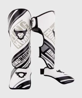 Ringhorns Nitro Shin Guards Insteps - White