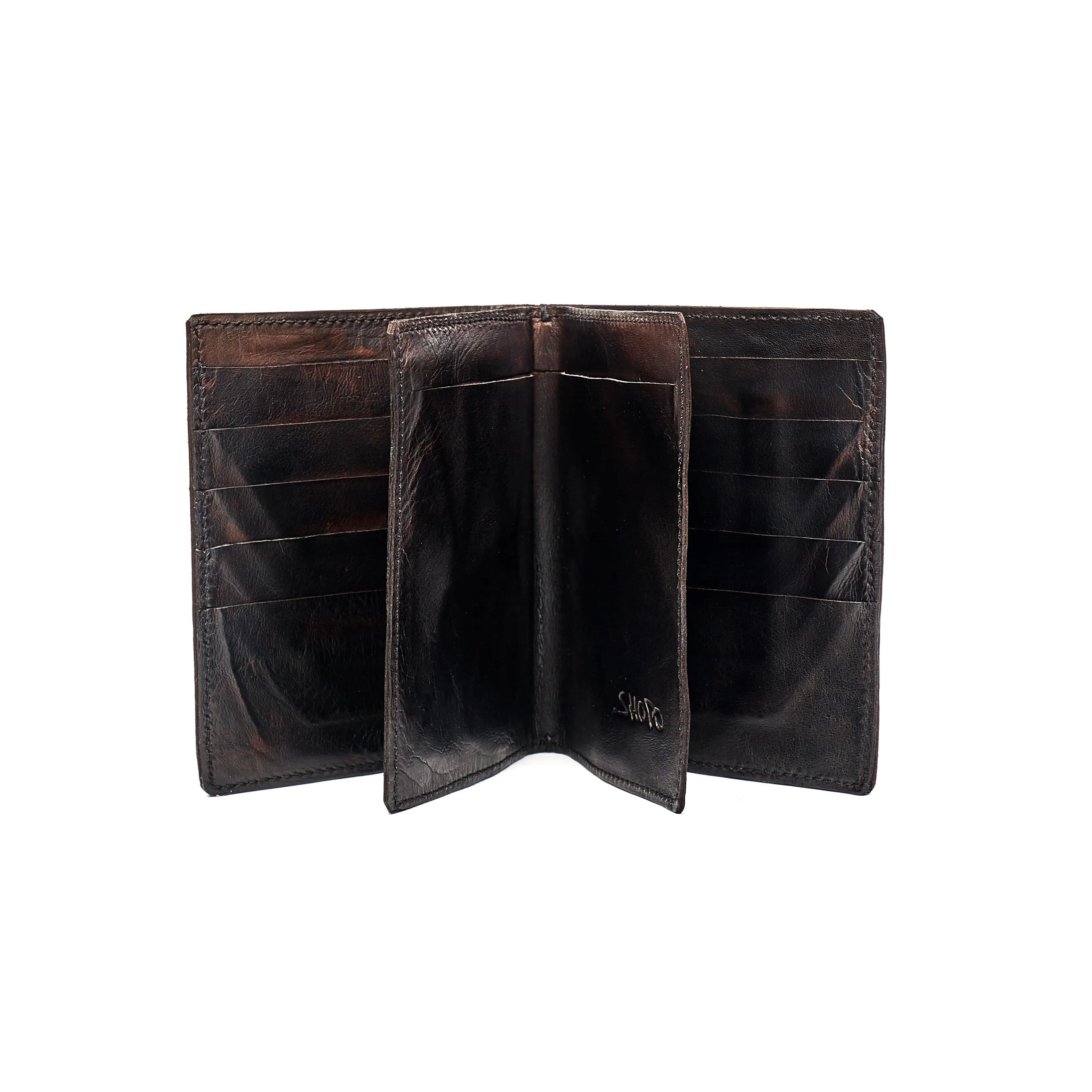 Shoto Men Wallet Brown/Black