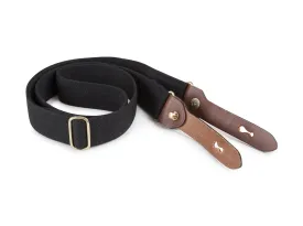 Shoulder Slings - WOT (Black Webbing / Tan Leather / Brass)