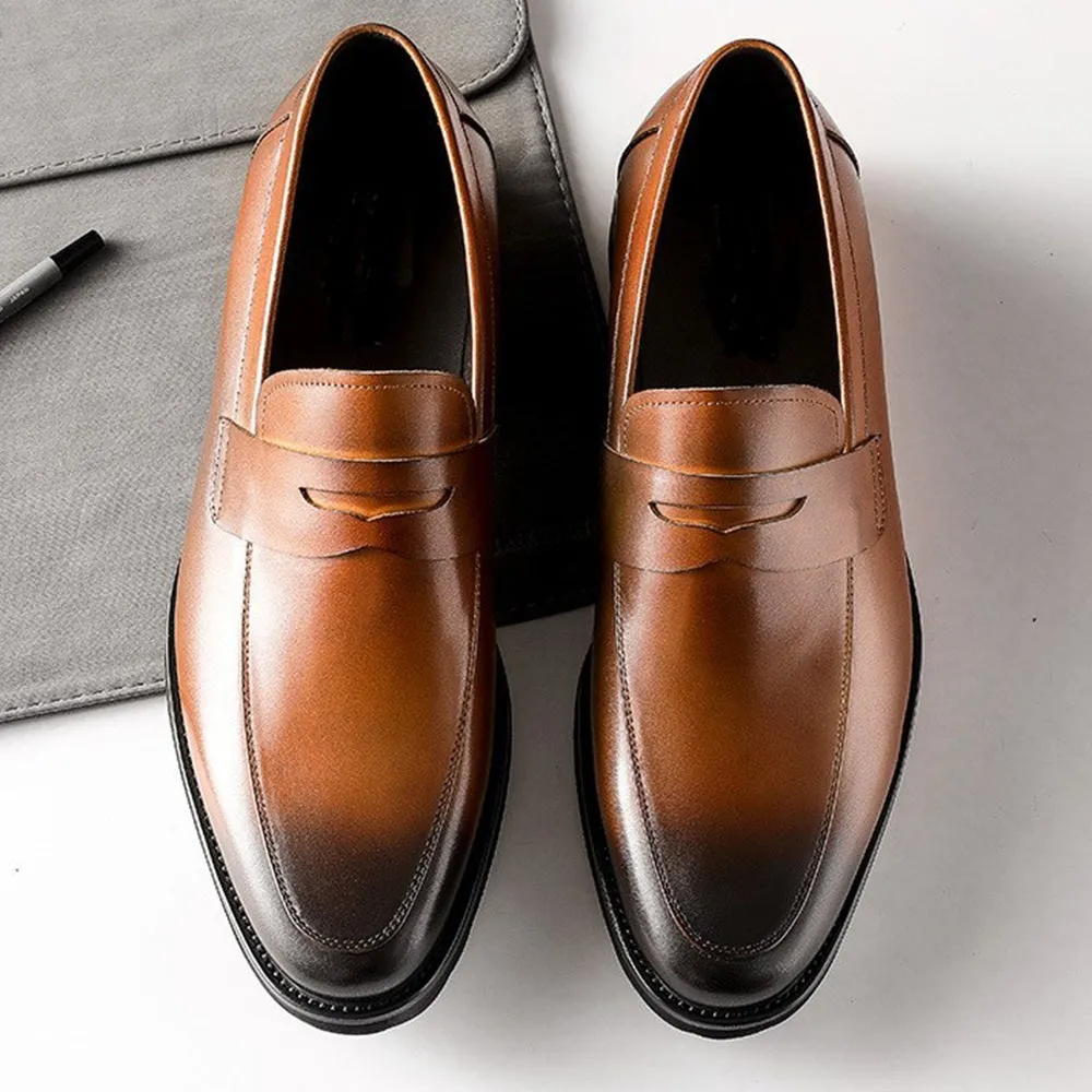 Simple Slip On Style Oxford for Men