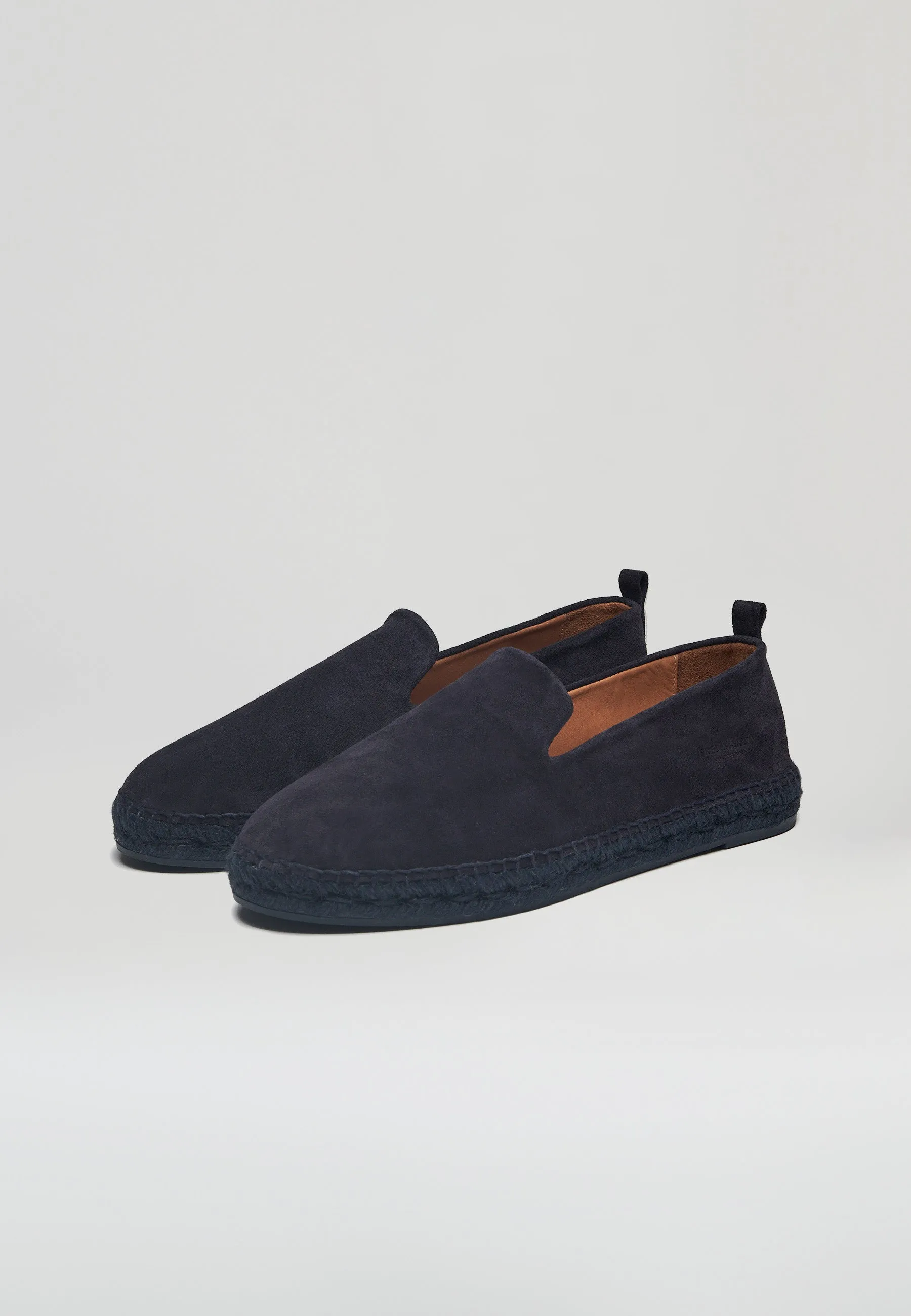 Slippers - Bleu Suede