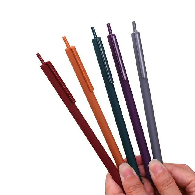 Solid Color Ballpoint Gel Pen