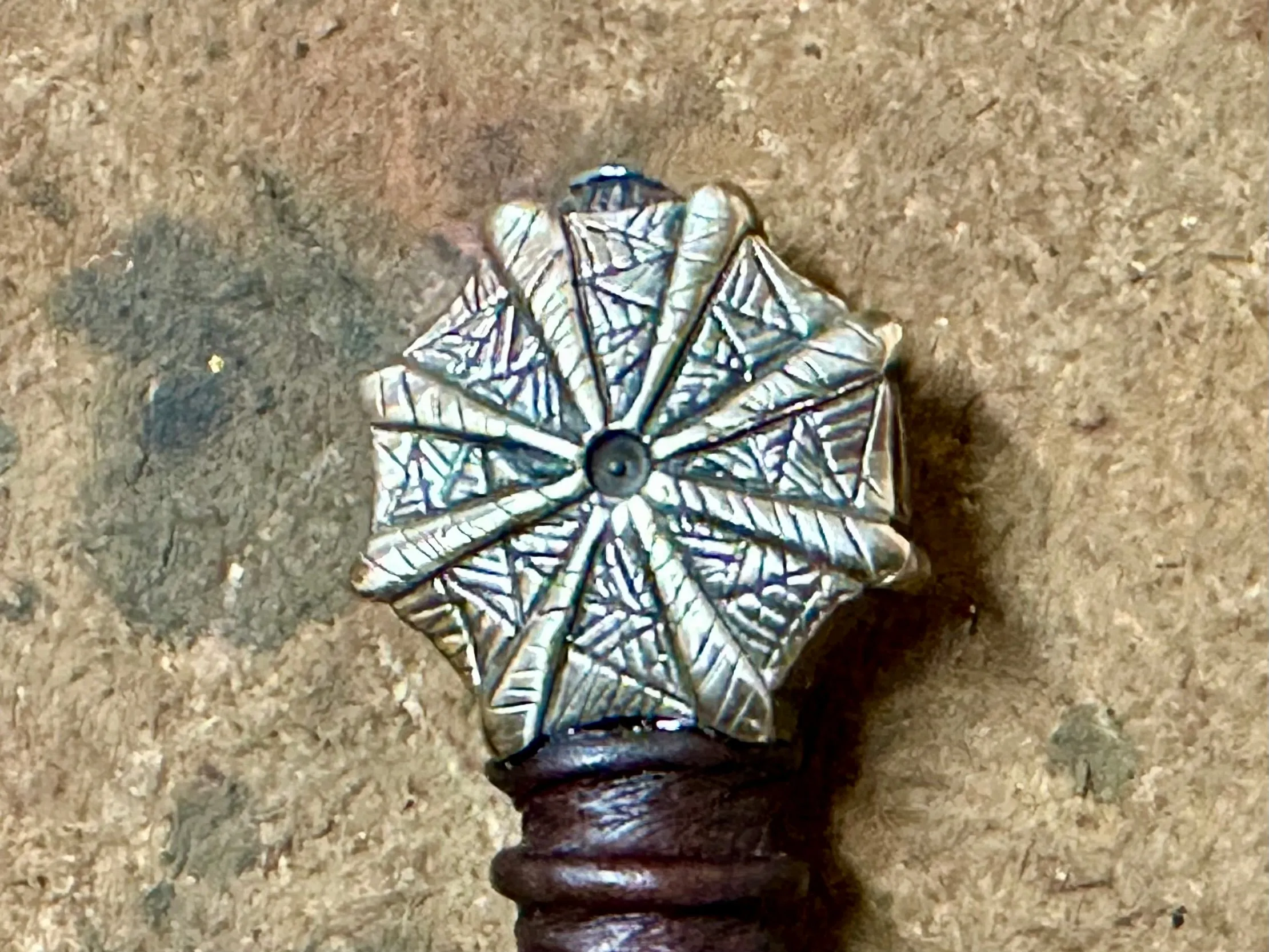 Spider web Quillon dagger Late 14th Early 15th - SOLD