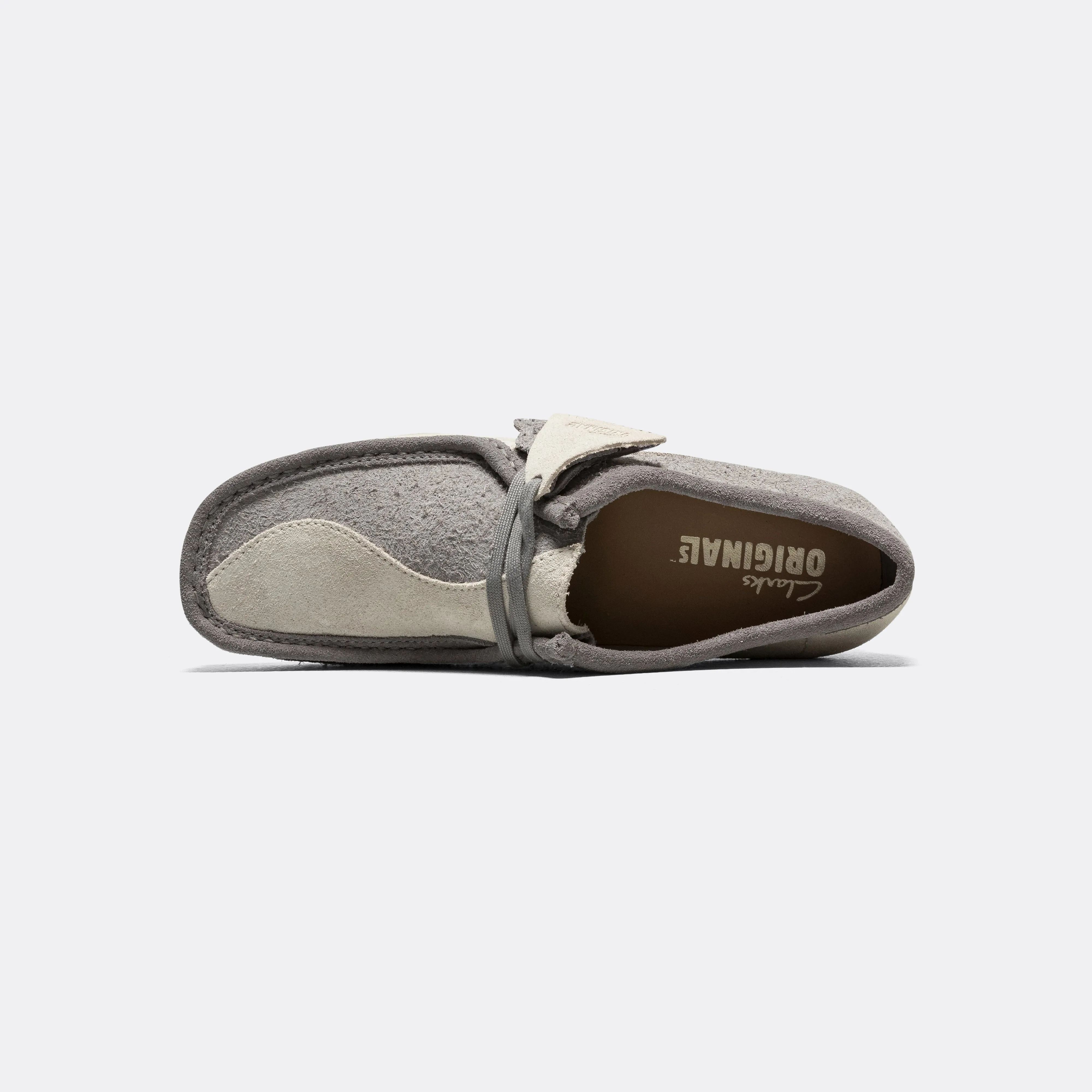 Wallabee - Grey/Off White