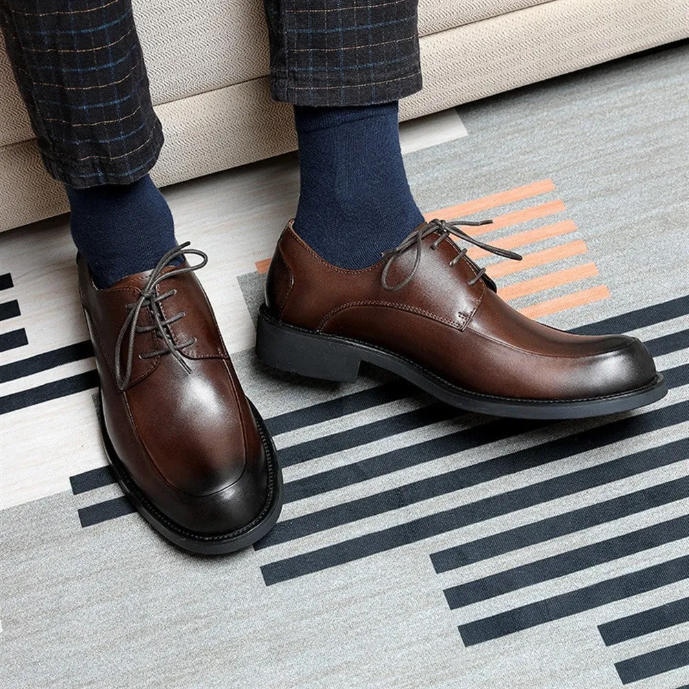 Waterproof Lace Up Genuine Leather Oxford for Men