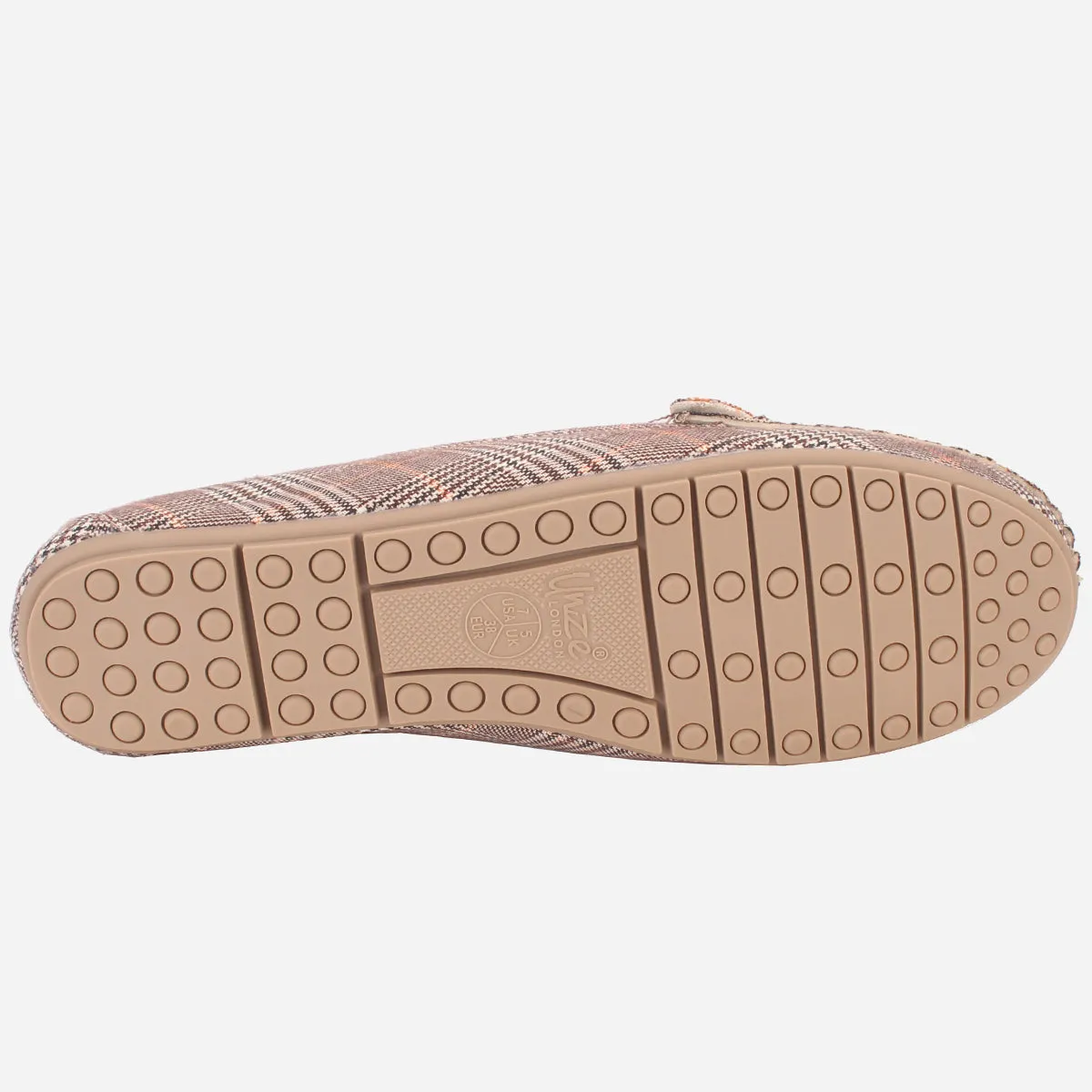 Womens "HERMEIN" Low Wedge Moccasins