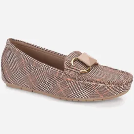 Womens "HERMEIN" Low Wedge Moccasins