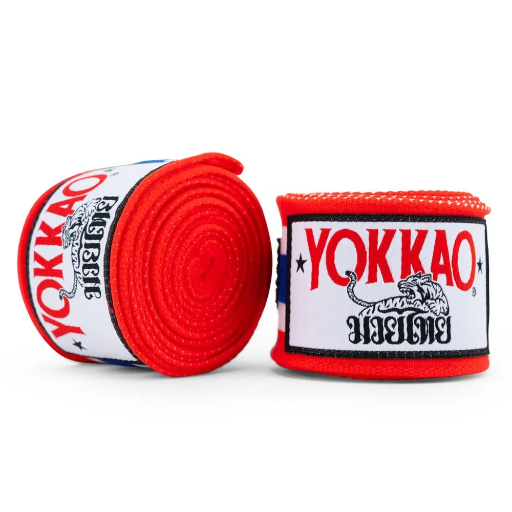 YOKKAO HAND WRAPS - THAI FLAG